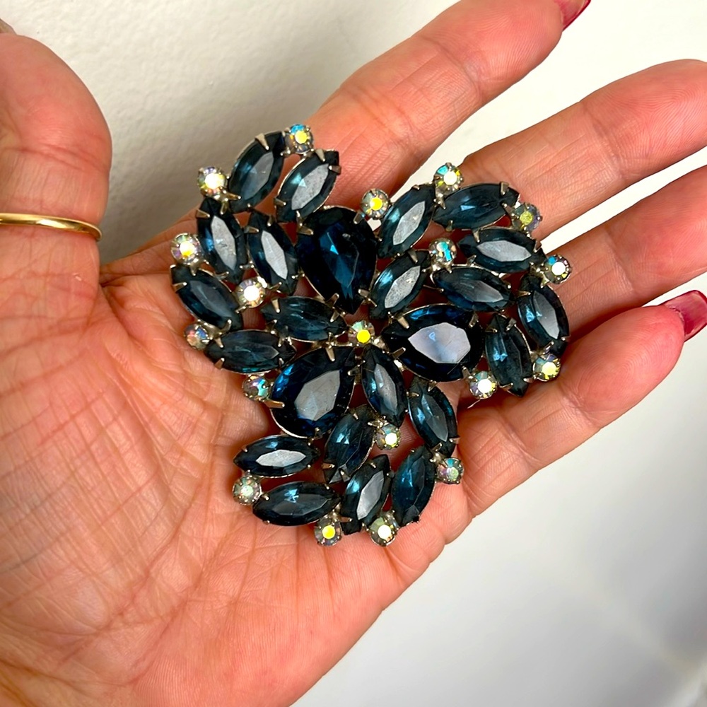 Large Jeweled Brooch